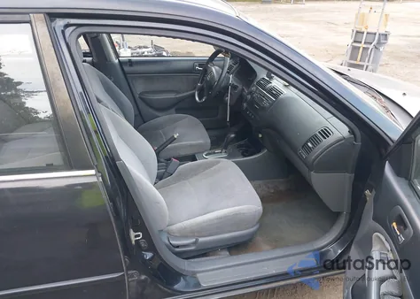 2002 Honda Civic Ex from USA, damaged, VIN 2HGES26762H550674